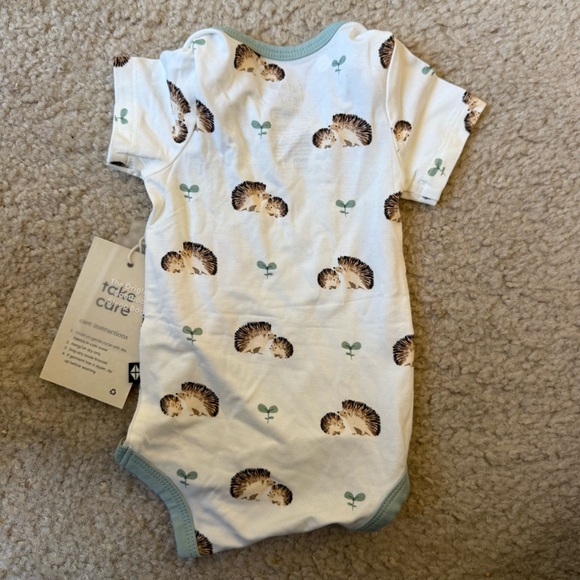 Kyte Baby Hedgehog Onesie Bamboo Size 0-3 months - Picture 2 of 3